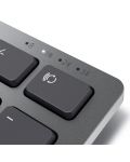 Клавиатура Dell - KB700, безжична, сива - 5t