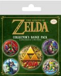 Комплект значки Pyramid - The Legend Of Zelda:  Classics - 1t