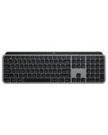 Клавиатура Logitech - MX Keys S for Mac USINTL, безжична, Space Gray - 1t