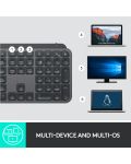 Клавиатура Logitech - MX Keys, безжична, Graphite - 9t
