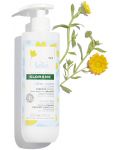 Klorane Bebe Calendula Нежен измиващ крем за коса и тяло, 500 ml - 3t