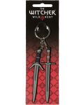 Ключодържател 3D JINX Games: The Witcher - Steel and Silver Swords - 2t