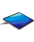 Клавиатура Logitech - Combo Touch, iPad Pro 11" 1st, 2nd, 3rd gen, Sand - 4t