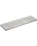 Клавиатура Logitech - MX Keys S for Mac USINTL, безжична, Pale Grey - 3t