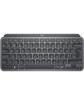 Клавиатура Logitech - MX Keys Mini, безжична, сива - 1t