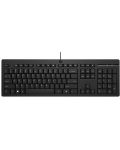Клавиатура HP - 125, черна - 1t