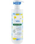 Klorane Bebe Calendula Нежен измиващ крем за коса и тяло, 500 ml - 1t