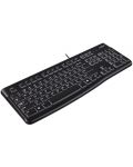 Клавиатура Logitech - K120, черна - 6t