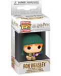 Ключодържател Funko Pocket POP! Movies: Harry Potter - Holiday Ron - 2t