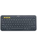 Клавиатура Logitech - K380 US, безжична, черна - 1t