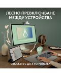 Клавиатура Logitech - Pebble Keys 2 K380s, безжична, US Layout, Rose - 5t