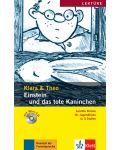 Klara und Theo: Einstein und das tote Kaninchen – ниво A2 (Адаптирано издание: Немски + Mini-CD) - 1t