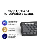 Клавиатура Logitech - Pebble Keys 2 K380s, безжична, ISO Layout, Graphite - 11t