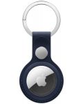 Ключодържател Apple - AirTag FineWoven Key Ring, Deep Blue - 1t