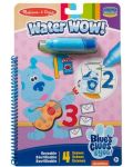 Книжка за рисуване с вода Melissa & Doug - Blue's Clues & You, Броене - 1t