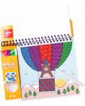 Книжка за оцветяване Apli Kids - с 5 магически маркера - 2t