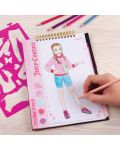 Книжка за оцветяване Make it Real - Моден дизайн Juicy Couture, със стикери - 4t