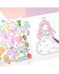 Книжка за оцветяване Depesche TopModel - Princess Mimi - 4t
