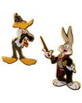 Комплект значки CineReplicas Animation: Looney Tunes - Bugs and Daffy at Hogwarts (WB 100th) - 1t