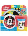 Комплект за хранене Stor - Mickey Mouse Fun-Tastic, 5 части - 2t