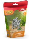 Комплект фигурки Schleich Wild Life - Мама коала с бебе - 2t