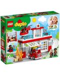 Конструктор LEGO Duplo Town - Пожарна команда и хеликоптер (10970) - 2t