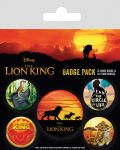 Комплект значки Pyramid Disney: The Lion King - Life of a King - 1t