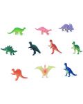 Комплект фигурки Rappa - Динозаври II, 10 броя, 7 cm - 1t