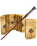 Комплект реплики The Noble Collection Movies: Harry Potter - Marauder's Map & Harry Potter's Wand - 1t