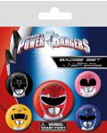 Комплект значки Pyramid -  Power Rangers (Helmets) - 1t