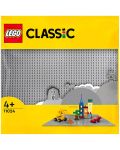 Основа за конструиране LEGO Classic - Сива (11024) - 1t