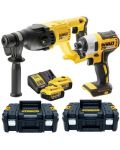 Комплект акумулаторен перфоратор и винтоверт DeWALT - DCK2023M2T-QW - 1t