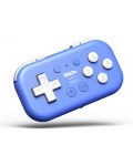 Безжичен контролер 8BitDo - Micro Gamepad, син (Nintendo Switch/PC) - 1t