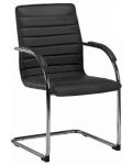 Комплект посетителски столове RFG - Sky M, 4 броя, черни - 1t