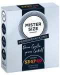 Комплект презервативи, размер 53-57-60, 3 броя, Mister Size - 1t