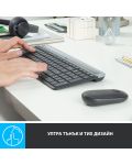 Комплект мишка и клавиатура Logitech - Combo MK470, безжичен, сив - 5t