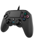 Контролер Nacon за PS4  - Wired Compact, черен - 2t