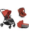 Комбинирана количка 3 в 1 Jane - Outback Crib One, Be Solid-Poppy - 1t