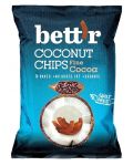 Кокосов чипс с какао, 40 g, Bett'r - 1t