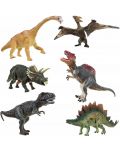 Комплект фигури Iso Trade - Подвижни динозаври, 6 броя - 1t