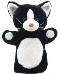 Кукла-ръкавица The Puppet Company Приятели - Коте, в черно и бяло - 1t