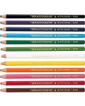 Комплект цветни моливи Uni Dermatograph - 12 броя - 1t