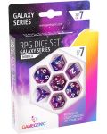 Комплект зарове Gamegenic: Galaxy Series - Nebula, 7 броя - 1t