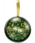 Комплект коледна украса и колие The Carat Shop Movies: Harry Potter - Slytherin - 2t