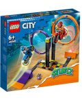 Конструктор LEGO City-  Stuntz, Въртящо се каскадьорско предизвикателство (60360) - 1t