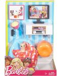 Комплект Mattel Barbie Outdoor Furniture - Домашно кино - 4t
