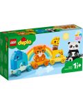 Конструктор LEGO Duplo My First - Влак за животни (10955) - 1t