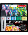 Комплект текст маркери Stabilo Arty - Boss Original, 5 броя, студени цветове - 1t
