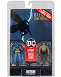 Комплект екшън фигури McFarlane DC Comics: Batman - Batman (Blue) & Mutant Leader (Dark Knight Returns #1), 8 cm - 9t