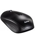 Комплект мишка и клавиатура Hama - Cortino, безжичен, черен - 3t